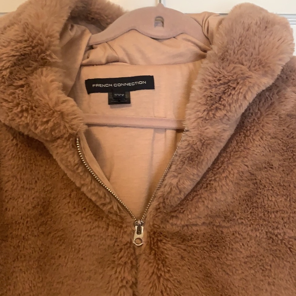 French Connection Fake fur jacket - Picture 2 of 2